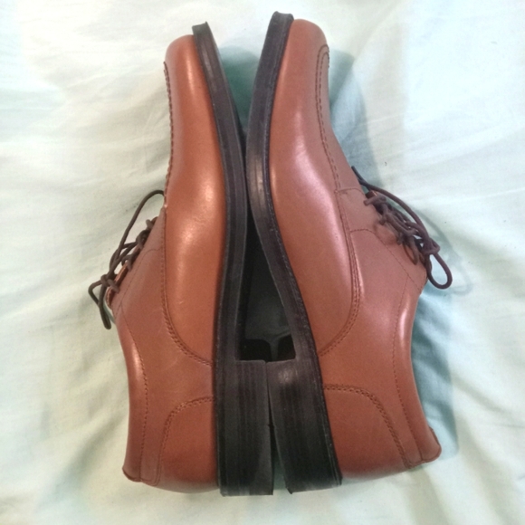 EUC! Mens Brown Leather Size 11M G.H. Bass Co. Shoes Church Work Holidays - Picture 3 of 7